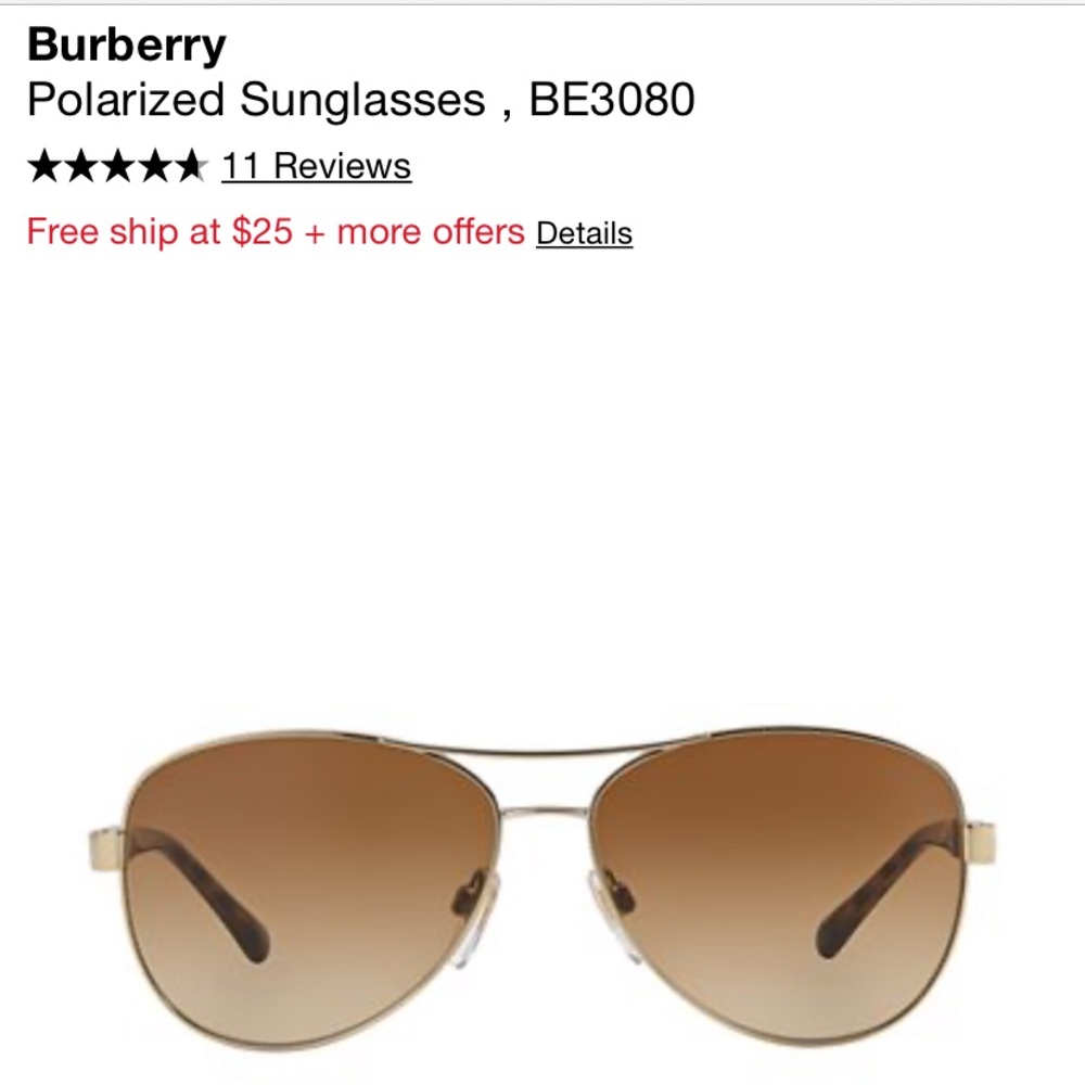 Burberry aviators, brand new!!!!